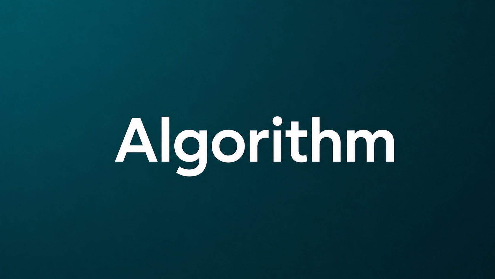 Algorithm 로고